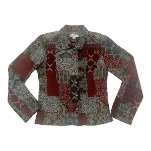 Christopher Banks Fairy Grunge Patchwork Blazer